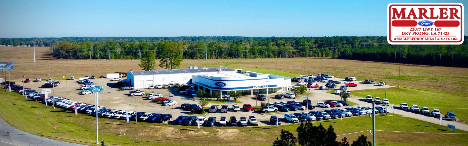 Marler Ford Dealership, Dry Prong Louisiana